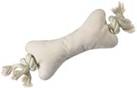Ethical Dog 5506 All Natural Bone With Rope 12 Inch