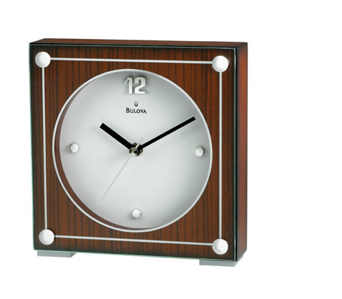 Buy Bulova B2579 Austin Tabletop Clock by Bulova now!