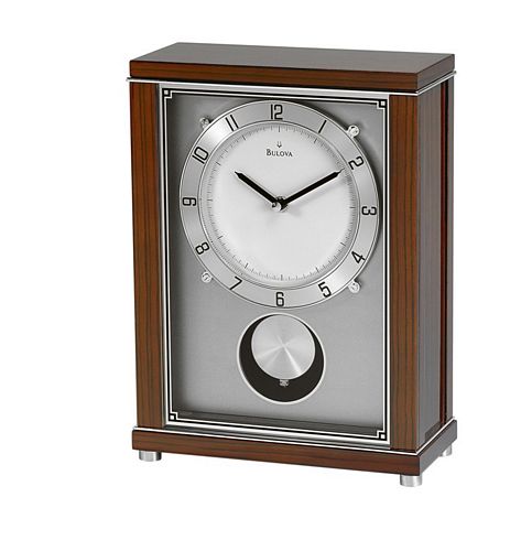 Bulova B7654 Clermont Mantel Clock by Bulova