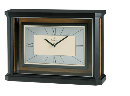 Bulova B7657 Lexington Tabletop Clock by Bulova