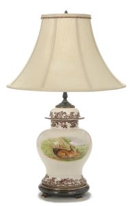 hlr058 Heller Lighting 7540MBZ WRB Woodland Rabbit Table Lamp