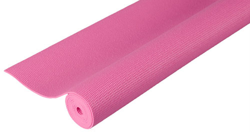 J Fit 80-8500-HPK Premium Skidless Yoga Mat - Hot Pink