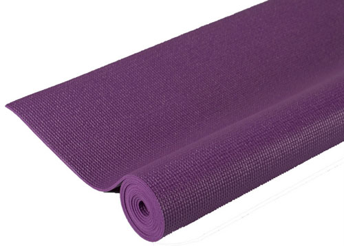 J Fit 80-8600-PUR Extra Thick Pilates Yoga Mat - Purple