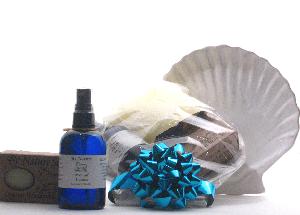 Natural Gift Baskets 236 Organic Gift in a Shell