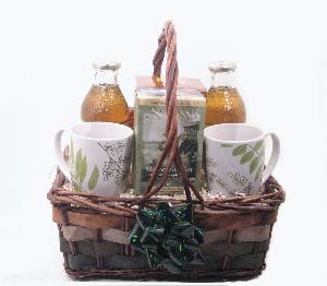 Natural Gift Baskets 345 Going Green Organic Tea Gift Basket