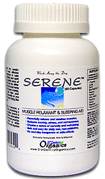 Serene30 Muscle Relaxant & Sleep Aid Bottle- 30 Capsules