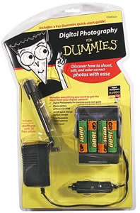 Warrens World DUMDC1B Quick-Start Guide AA Batteries & Charger Mini Tripod Photo-Editing Software Warrens World DUMDC1B Quick-Start Guide AA Batteries & Charger Mini Tripod Photo-Editing Software