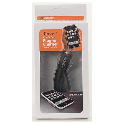 Digicom IC-108 3G 12 Volt Car Plug-In Charger For The Iphone & Itouch Digicom IC-108 3G 12 Volt Car Plug-In Charger For The Iphone & Itouch