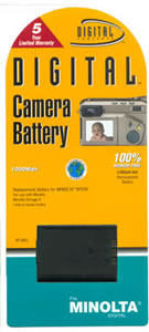 Sakar BP-200CL Digital Concepts 1000 Mah Replacement Battery For Minolta Np200 Sakar BP-200CL Digital Concepts 1000 Mah Replacement Battery For Minolta Np200