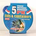 Bulk Savings 332794 Fresh Seal Plastic Storage Containers With Lids 11O Case of 