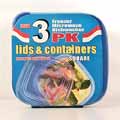 Bulk Savings 332796 Fresh Seal Plastic Storage Containers With Lids Case of 24