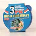Bulk Savings 332797 Fresh Seal Plastic Storage Containers With Lids Case of 24