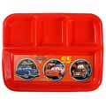 Cars 337412 Cars 4 Section Divided Platter- Case... by Cars