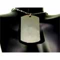 DD Discounts 354943 Platinum Dogtag Necklace- Pack of 6