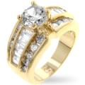 DD Discounts 365231 Romantic Rendezvous Cz Engagement Ring- Pack of 6
