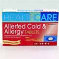 Health Care 315356 Allerfed Cold And Allergy Tablet Pe Formula- Case of 24