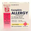 Health Care 315389 Complete Allergy Tab- Case of 24