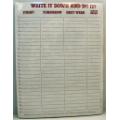 Bulk Savings 361122 To Do List Planner Case of 144