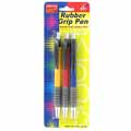Bulk Savings 365194 Rubber Grip Pen 3 Piece- Case of 48