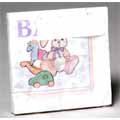 Bulk Savings 344245 Beverage Napkins - Baby Toys- Case of 84