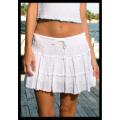 Women's 3-Tier With Puff Embellishment Mini Skirt- Case of 18