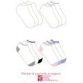 Bulk Savings 342833 National Breast Cancer 3 Pack Athletic Socks Case of 60