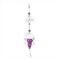 DD Discounts 137772 Glass Hummingbird Feeder- Balls Ornament
