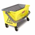 Rubbermaid 351438 Rubbermaid Press Wring Microfiber Mop Bucket