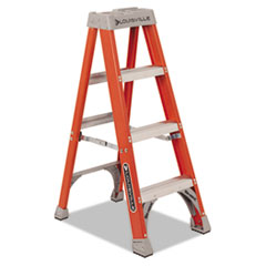 Davidson Ladder, Inc. Fs1504 Fiberglass Heavy Duty Step Ladder, 50'', Orange, 3 Steps