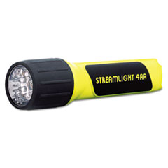 68202 Propolymer Led Flashlight, 4aa (included), Yellow/black