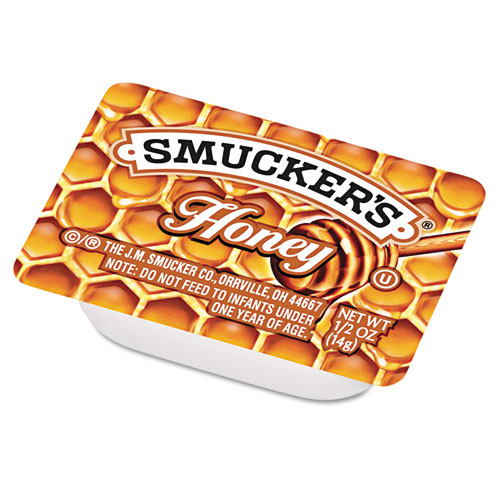 Smucker`s. 763 Smucker`s Honey, Single Serving Packs, .5oz, 200/carton
