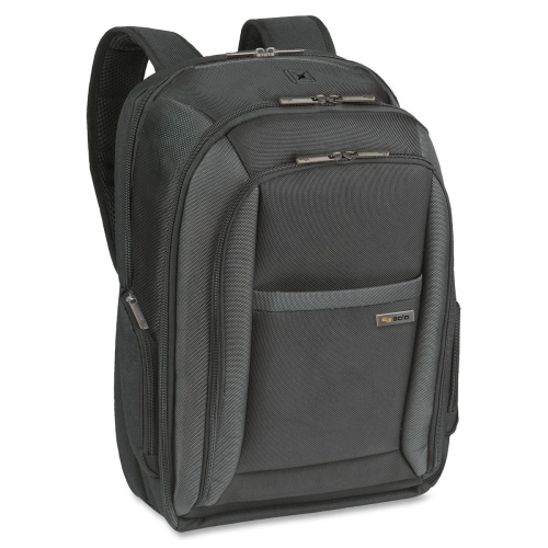 Cla7034 Sterling 16&apos;&apos; Checkfast Backpack, 13 3/4 X 6 1/2 X 17 3/4, Black