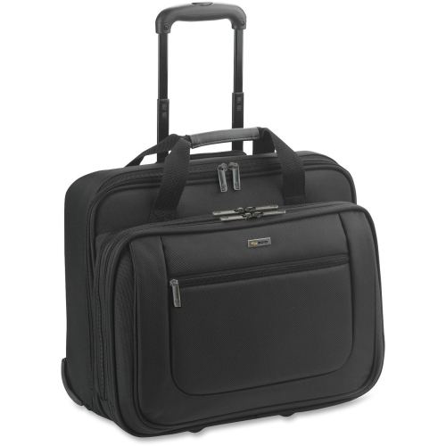 Pt1364 Classic 17.3'' Rolling Case, Polyester, 16 3/4 X 5 X 14, Black