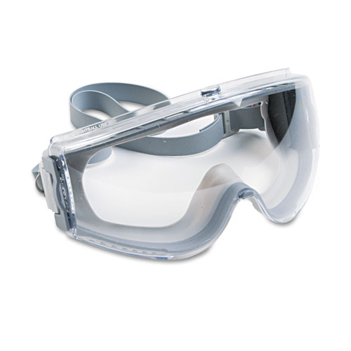S3960c Stealth Antifog, Antiscratch, Antistatic Goggles, Clear Lens, Gray Frame