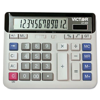 2140 2140 Desktop Business Calculator, 12-digit Lcd
