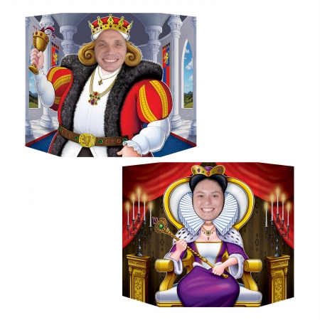 Mpany 54803 King & Queen Photo Prop - Pack Of 6