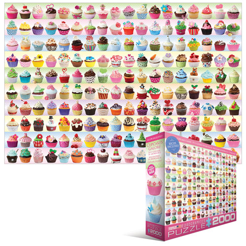 8220-0629 Cupcakes Galore 2000-piece Puzzle