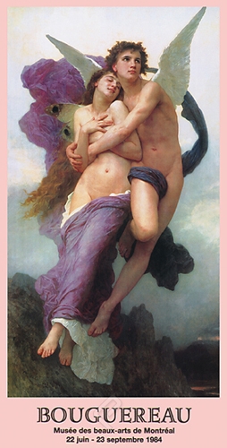 1000-19 The Ravishment Of Psyche William Adolphe Bouguereau Poster