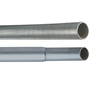 105s123 Tight-fit Curtain Conduit - 1.05'' Od X 123'' Swaged