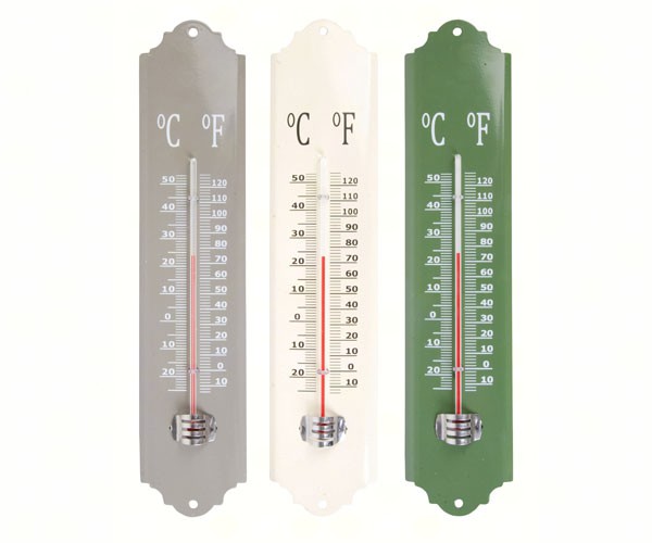 Bfbel026 Metal Thermometer Assorted Colors