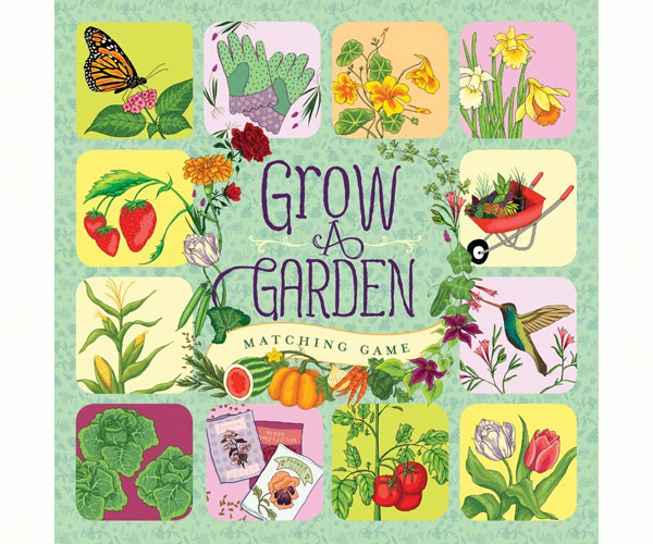 Cb9781452114576 Grow A Garden Matching Game