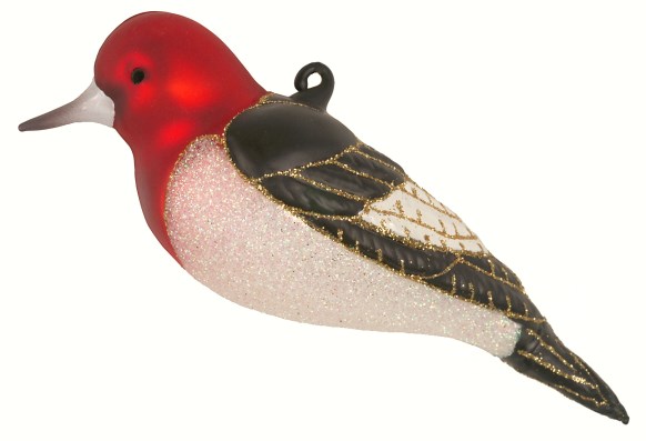 Cobanec405 Red Headed Woodpecker Ornament