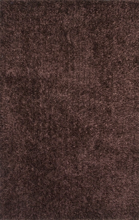 Rug119251 Solid Pattern Polyester Taupe/tan Shag Rug ( 3.6x5.6 )