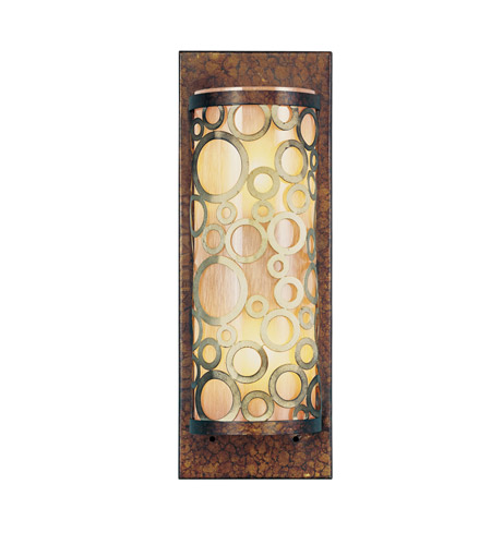 Livex 8684-64 2 Light Wall Sconce In Palacial Bronze With Gilded Accents