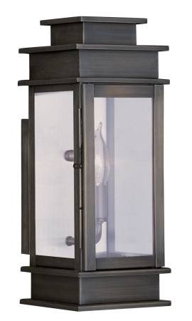 Livex 2013-29 1 Light Outdoor Wall Lantern In Vintage Pewter