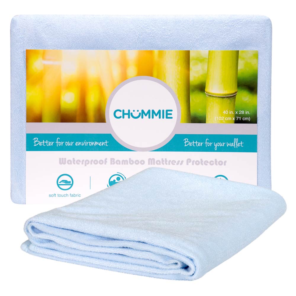 Chummie Luxury Reusable Rayon Bamboo Waterproof Bedding Overlay For Children And Teens With Bedwetting And Incontinence