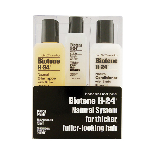 543306 Biotene H-24 Tri-pack Shampoo Conditioner Scalp Emulsion - 1 Set