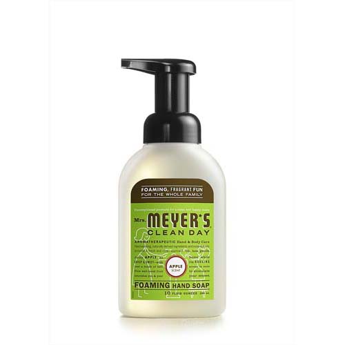 Mrs. Meyer's 1553718 Mrs. Meyer's Foaming Hand Soap - Apple - 10 Fl Oz