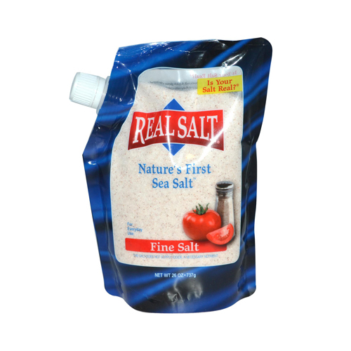 546770 Nature's First Sea Salt Fine Salt - 26 Oz - Case Of 6