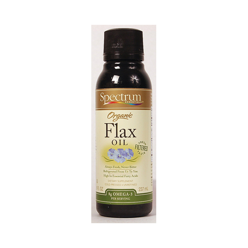 895813 Organic Flax Oil - 8 Oz